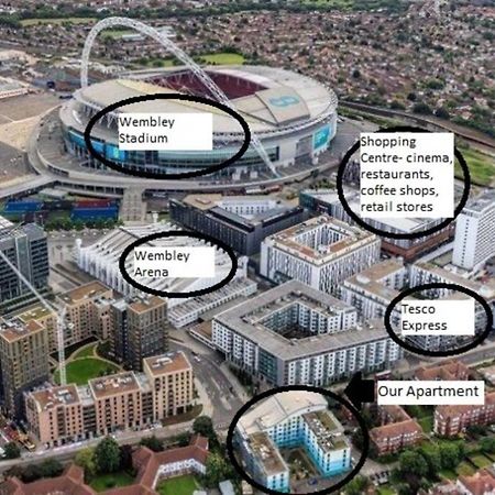 Stylish Wembley Stadium And Ovo Arena Apartment, London Exteriör bild